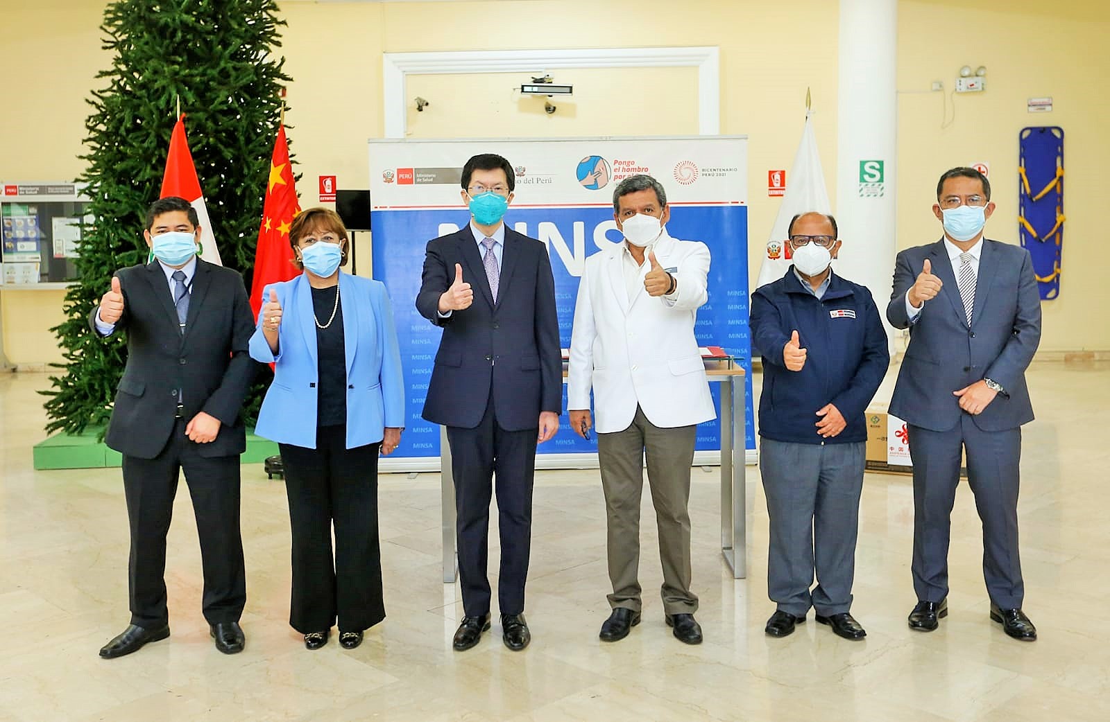 Minsa agradece donación de un millón de dosis de vacunas contra la Covid 19 de gobierno chino