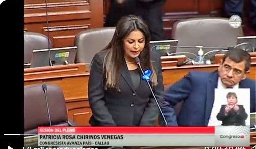 Legisladora Patricia Chirinos lamenta que presidente Castillo designe a un personaje con 70 denuncias como ministro de Justicia
