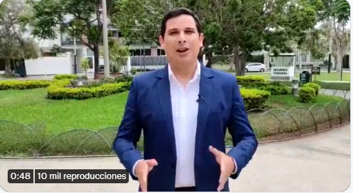 Ex congresista César Combina será candidato por Fuerza Popular a la alcaldía de Lima