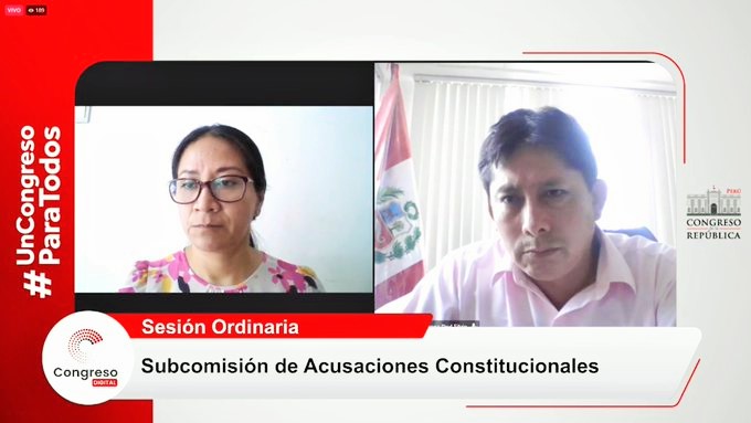 Subcomisión de acusaciones constitucionales del Congreso admite denuncia constitucional contra Presidente Castillo por traición a la patria