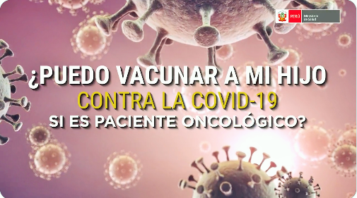 ¿Puedo vacunar a mi hijo contra la COVID-19 si es paciente oncológico?