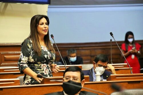 Legisladora Patricia Chirinos hace suya denuncia constitucional presentada por la Asociación Civil por la Integridad contra Pedro Castillo