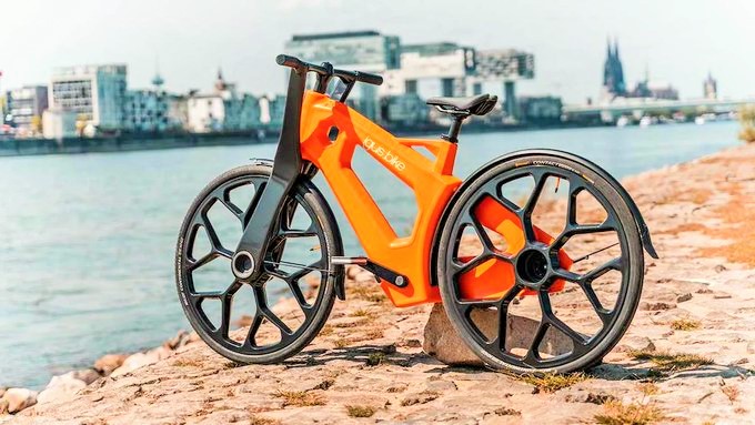 Igus:bike, la bicicleta fabricada con renovables y 16 kg de plástico reciclado