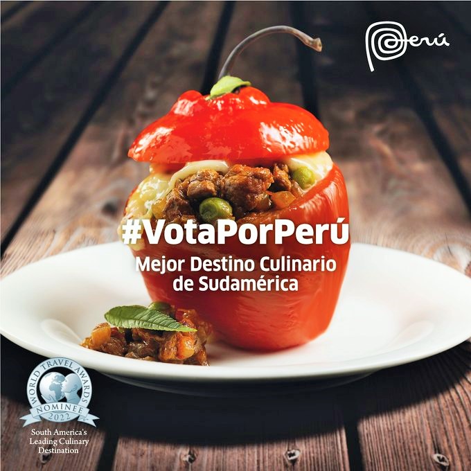 ¡Hagamos que nuestro país siga siendo el Destino Culinario Líder de Sudamérica en los World Travel Awards 2022!