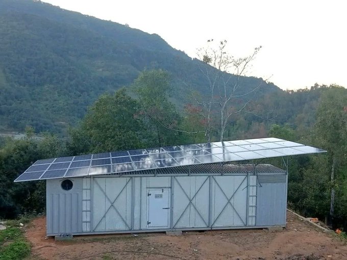 Contenedor frigorífico solar Inficold, un sistema de almacenamiento multicámara sin baterías para la conservación de alimentos