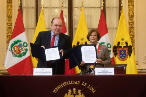 Municipalidad de Lima y la UNMSM firman convenio sobre voluntariado