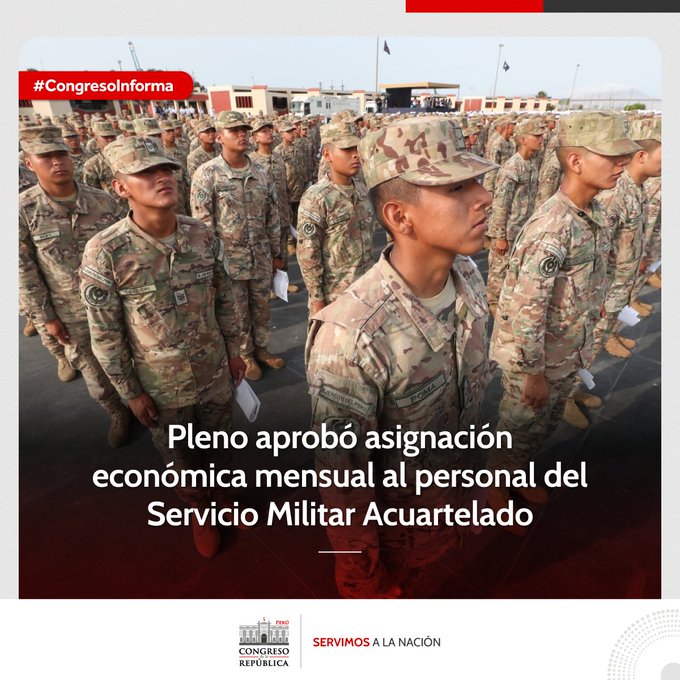 Aprueban asignación económica mensual al personal del Servicio Militar Acuartelado