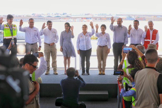 Inician operaciones de nueva torre de control y segunda pista de aterrizaje del Aeropuerto Internacional Jorge Chávez 