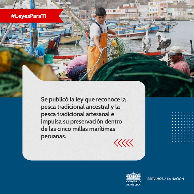 Publican Ley Que Reconoce La Pesca Tradicional Artesanal Y Ancestral Dentro De Las Cinco Millas 3862