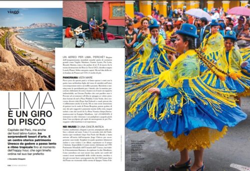 Reconocida revista italiana Donna Moderna recomienda visitar “Lima: La reina de la enogastronomía y cuna de brillantes cocineros”! 🧑‍🍳🍸🇵🇪✨ 🤗