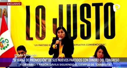 Denuncian que congresistas Flor Pablo y Pasión Dávila usarían recursos del Congreso para promover sus partidos 😡