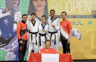 Taekwondo peruano gana tres medallas en Open G1 en Brasil 🏅