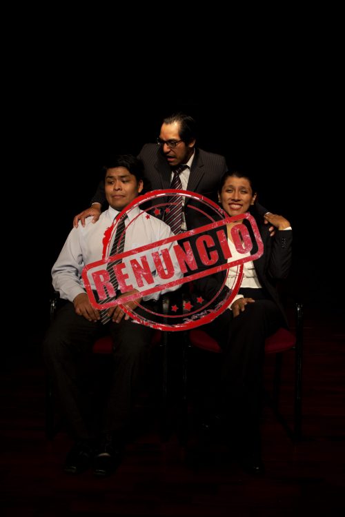 Presentan puesta en escena “Renuncio” en el Club de Teatro de Lima 🎭