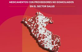 Publican reporte sobre compras públicas de medicamentos efectuadas por el sector Salud a proveedores no domiciliados en el Perú 🔍