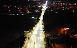 Moderna iluminación led en Quebrada Honda ayudará a reducir los índices de accidentes e inseguridad 💡