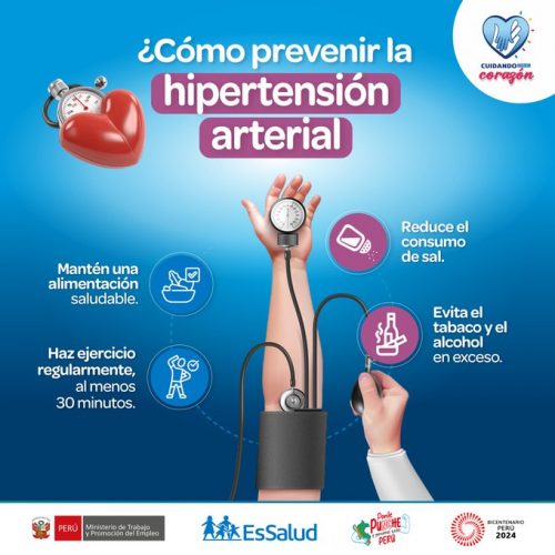 ¿Cómo prevenir la hipertension arterial? 🩺