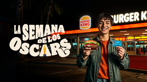 Si te llamas Óscar: Burger King® tiene un premio para ti 🎬