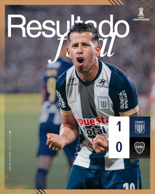 Alianza ganó 1-0 a Boca por copa Libertadores con gol de Ceppelini y ahora va a la Bombonera (videocolumna) ⚽