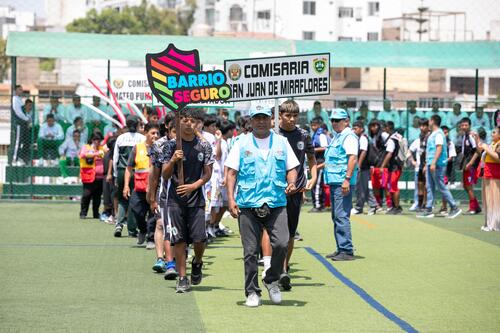 Se inauguró la “Copa Barrio seguro 2025” que busca mejorar las condiciones para la seguridad y convivencia pacífica en las zonas más vulnerables ⚽