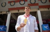 Entregan laureles deportivos del Perú en el grado de Gran Cruz al deportista bicampeón panamericano Diego Elías Chehab 👏