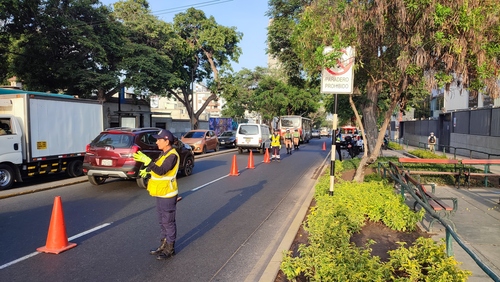 Miraflores: Municipio, FAP y PNP realizan megaoperativo de seguridad vial durante estado de emergencia🚓