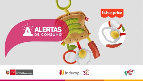 Alerta: Retiran del mercado peruano un millar de juguetes Fisher-Price por potencial riesgo de asfixia en bebés 🔊