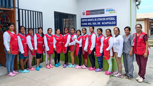 Inauguran tres nuevos y modernos centros infantiles de Cuna Más en beneficio de 112 niños de la primera infancia en Tumbes 👦🧒