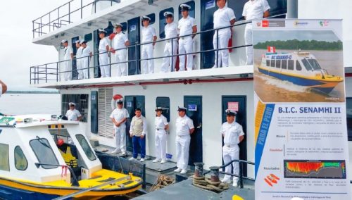 Inauguran barco de investigación científica que monitoreará caudal del río Amazonas 🛳️