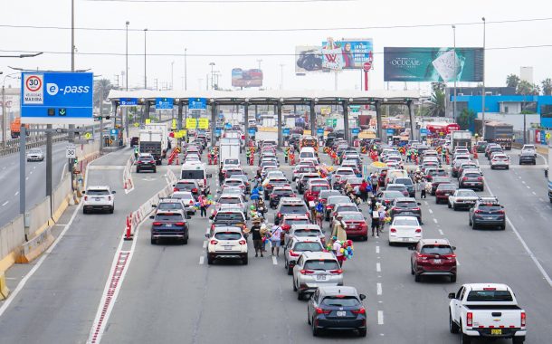 En marzo del presente año el tránsito vehicular por las unidades de peaje del país se incrementó 4,0% 🚗