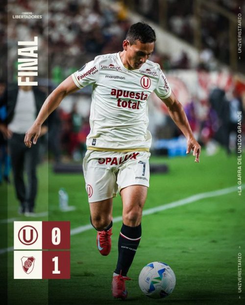 La U perdió 1-0 con River en debut en Libertadores e hizo un primer tiempo para el olvido (videocolumna) ⚽