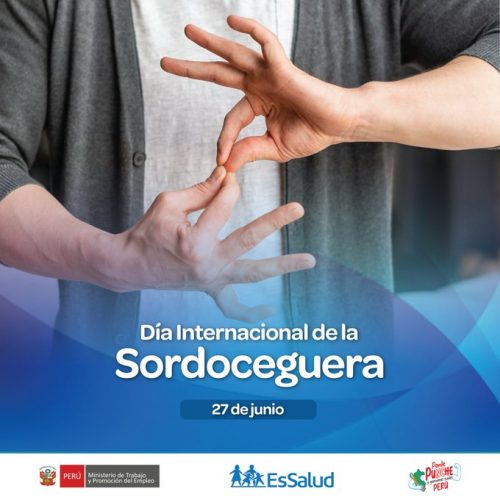 Hoy se conmemora el #DíaInternacionalDeLaSordoceguera✋👈