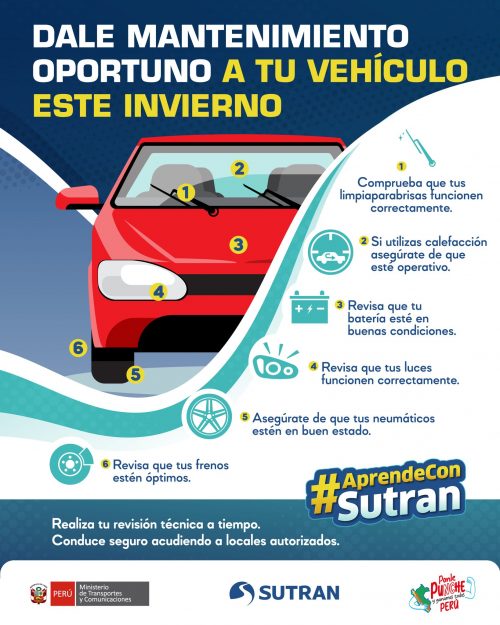 Recomendaciones para el óptimo funcionamiento de tu vehículo durante el invierno de Lima 🚗