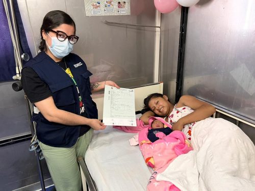 Recién nacidos de comunidades amazónicas acceden en tiempo récord a trámite de DNI en PIAS Fluviales 👀