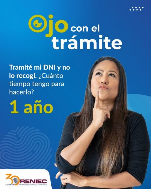 ¿Tramitaste tu #DNI y lo dejaste esperando?  🤔