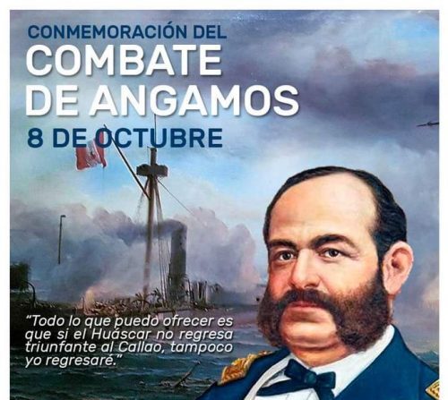 Hoy se conmemora el 205.º aniversario de la @naval_peru  y el 147.º aniversario del Combate Naval de Angamos 👀