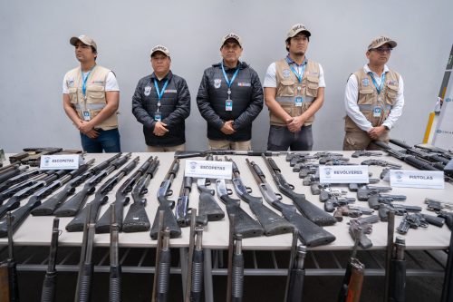 Incautan más de 180 armas de fuego a empresa de seguridad privada con autorización vencida 👮‍♀️