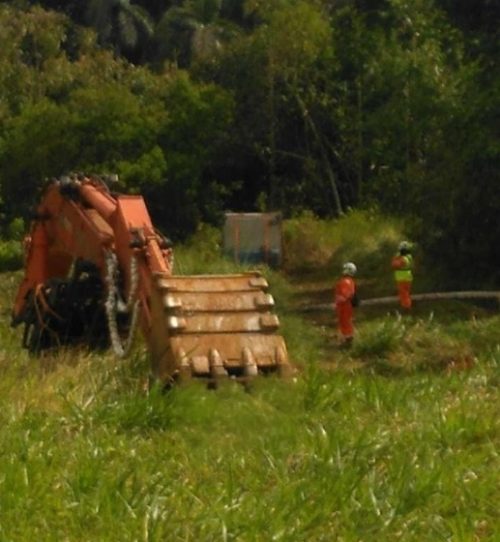 Inician reparación de tubería de gas en Megantoni para restituir el servicio de transporte por ductos⛽