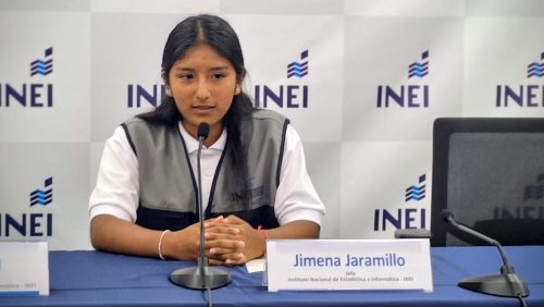 Día Internacional de la Mujer: Adolescente de 15 años asume simbólicamente la jefatura del INEI por un día 👧