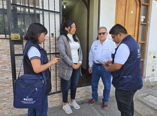 Visitarán más de 1300 viviendas en Tacna para recolectar información que contribuya a mejorar las condiciones de vida de la población