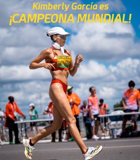 ¡Kimberly García es campeona mundial!🏆