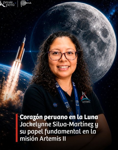 ¡El talento peruano llega hasta la Luna! 🚀👩‍🚀