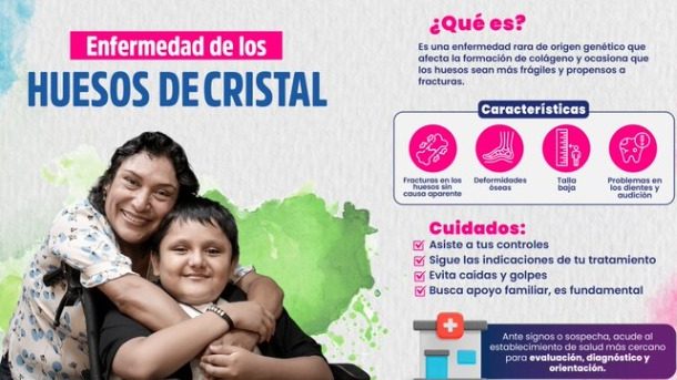 La Osteogénesis Imperfecta no tiene cura pero existe tratamiento que ayuda a controlar los riesgos de fracturas y complicaciones ☝