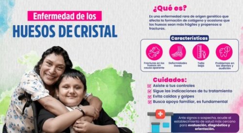 La Osteogénesis Imperfecta no tiene cura pero existe tratamiento que ayuda a controlar los riesgos de fracturas y complicaciones ☝