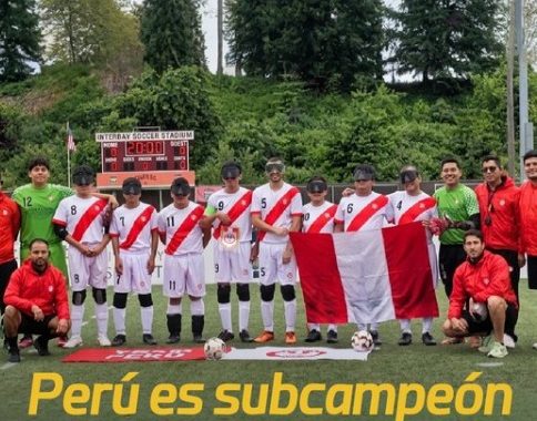 ¡Perú gana medalla de plata en fútbol para ciegos! 🥈⚽
