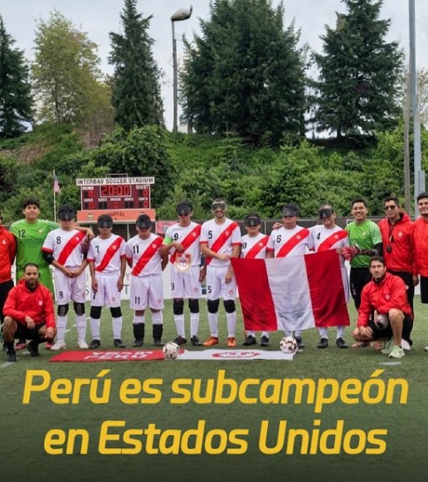 ¡Perú gana medalla de plata en fútbol para ciegos! 🥈⚽