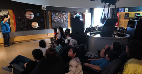 IGP abrió las puertas de su Planetario a más de 100 niños 🌌