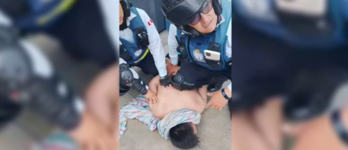 Reducen a ladrón que tomó a mujer como rehén 👮‍♀️