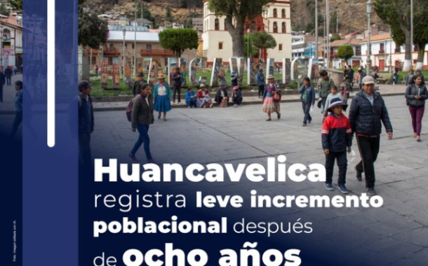 Población de Huancavelica registra leve incremento después de ocho años 🔍
