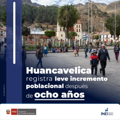 Población de Huancavelica registra leve incremento después de ocho años 🔍