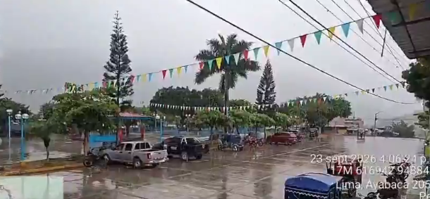 Comienzan las lluvias en el norte por el Fenómeno del Niño 🌧️